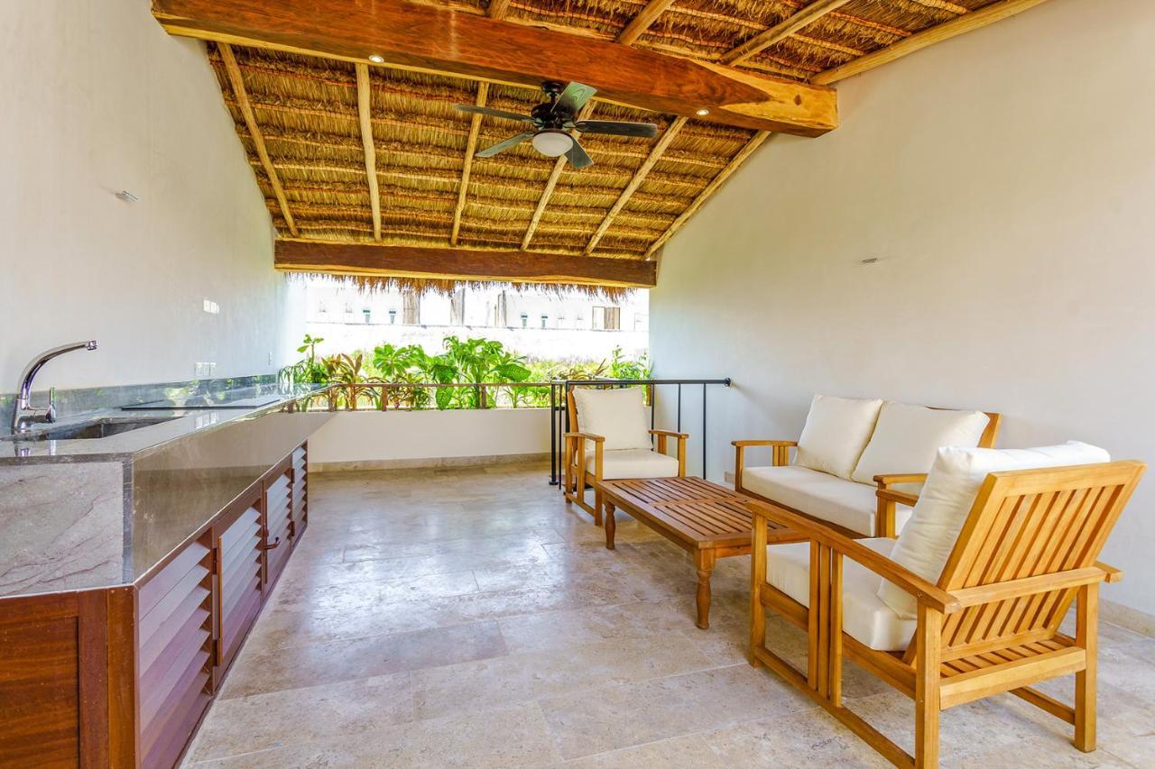 Jungle Luxury In Private Residential Area & Stunning Rooftop By Stella Rentals Tulum Esterno foto