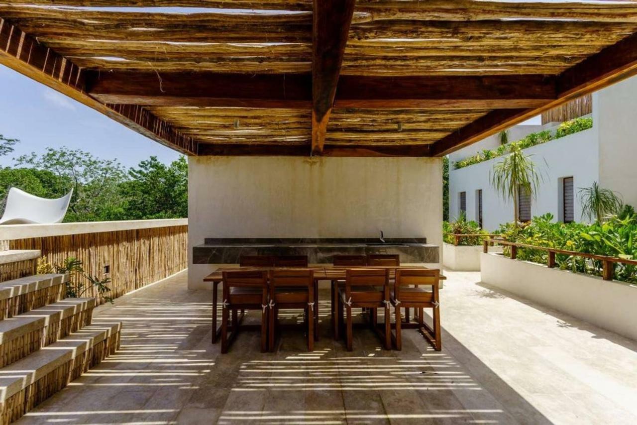 Jungle Luxury In Private Residential Area & Stunning Rooftop By Stella Rentals Tulum Esterno foto