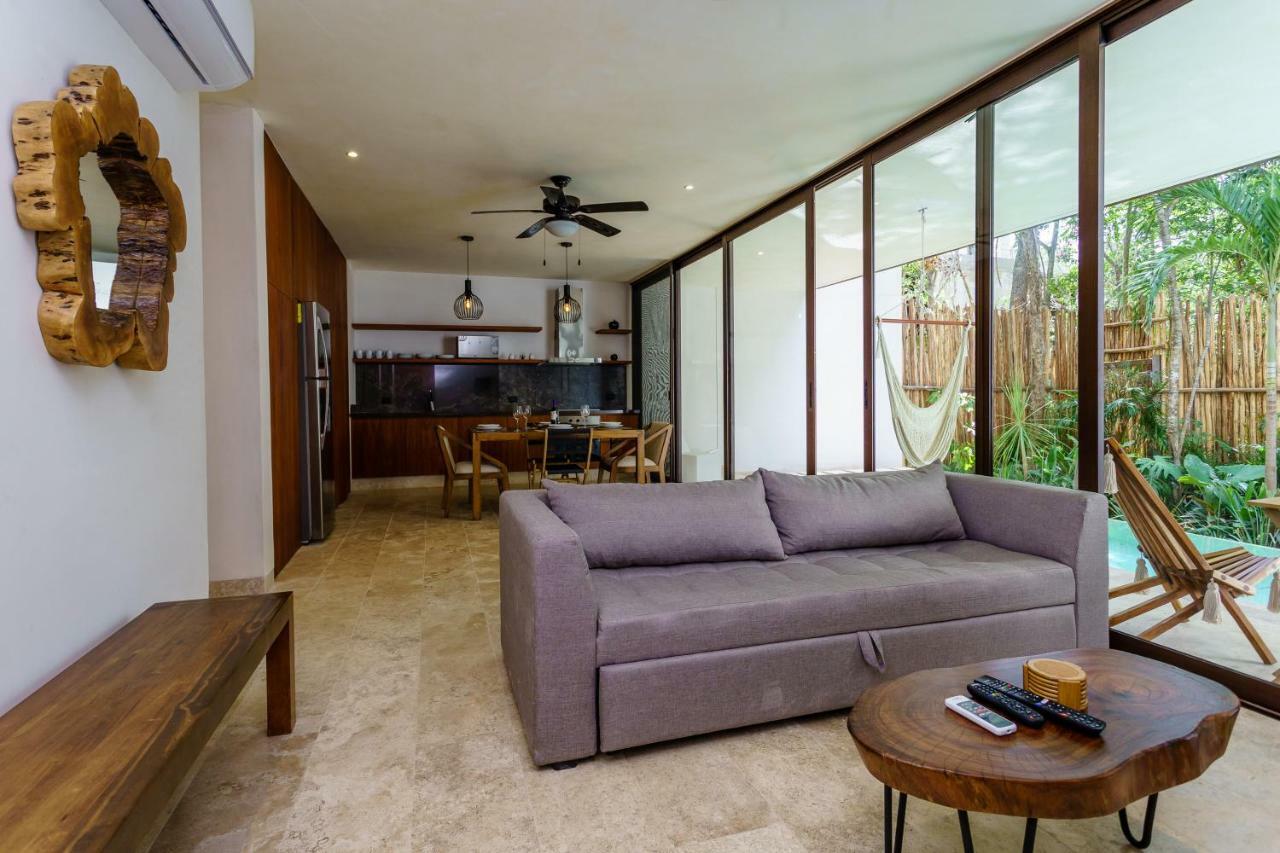 Jungle Luxury In Private Residential Area & Stunning Rooftop By Stella Rentals Tulum Esterno foto