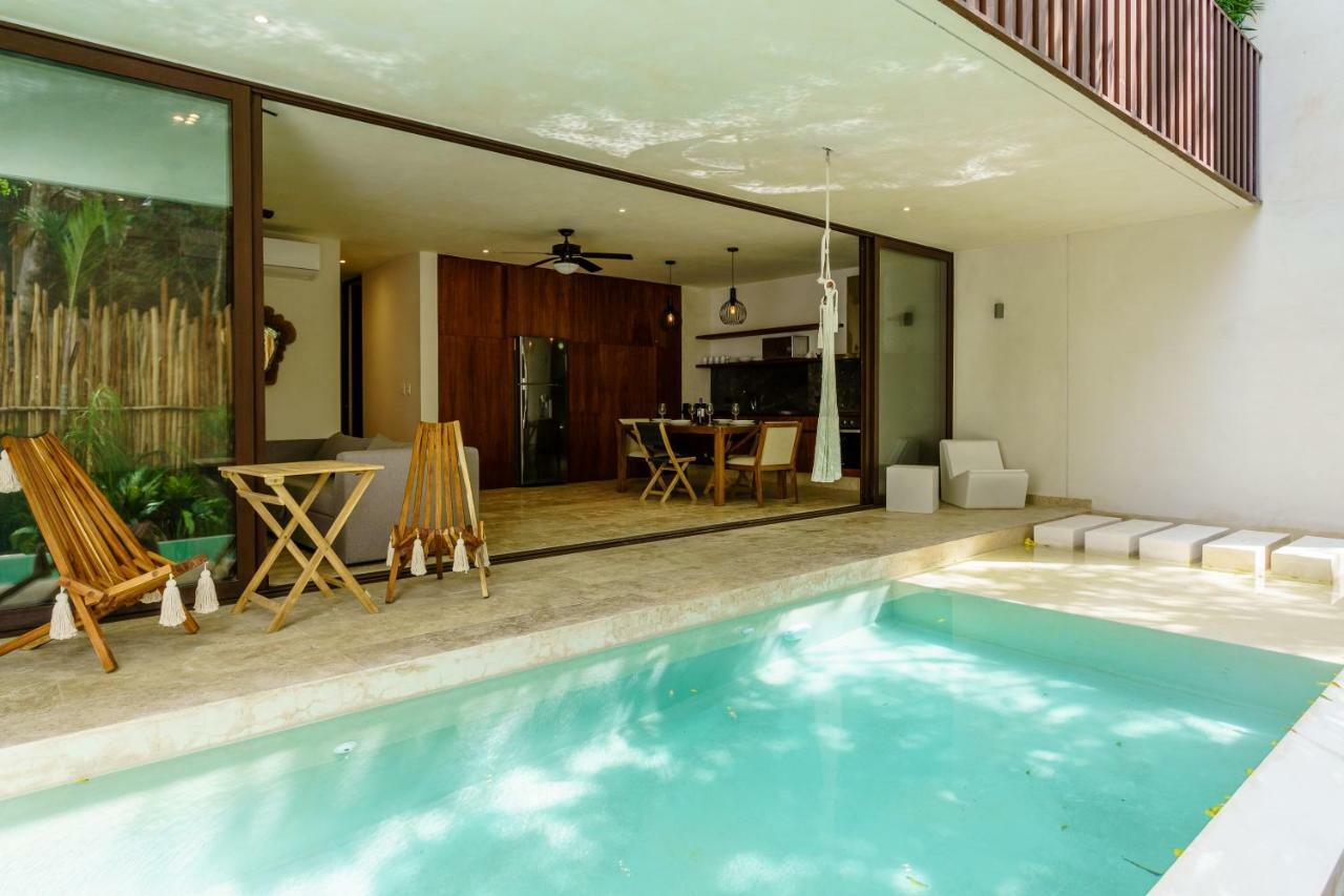Jungle Luxury In Private Residential Area & Stunning Rooftop By Stella Rentals Tulum Esterno foto