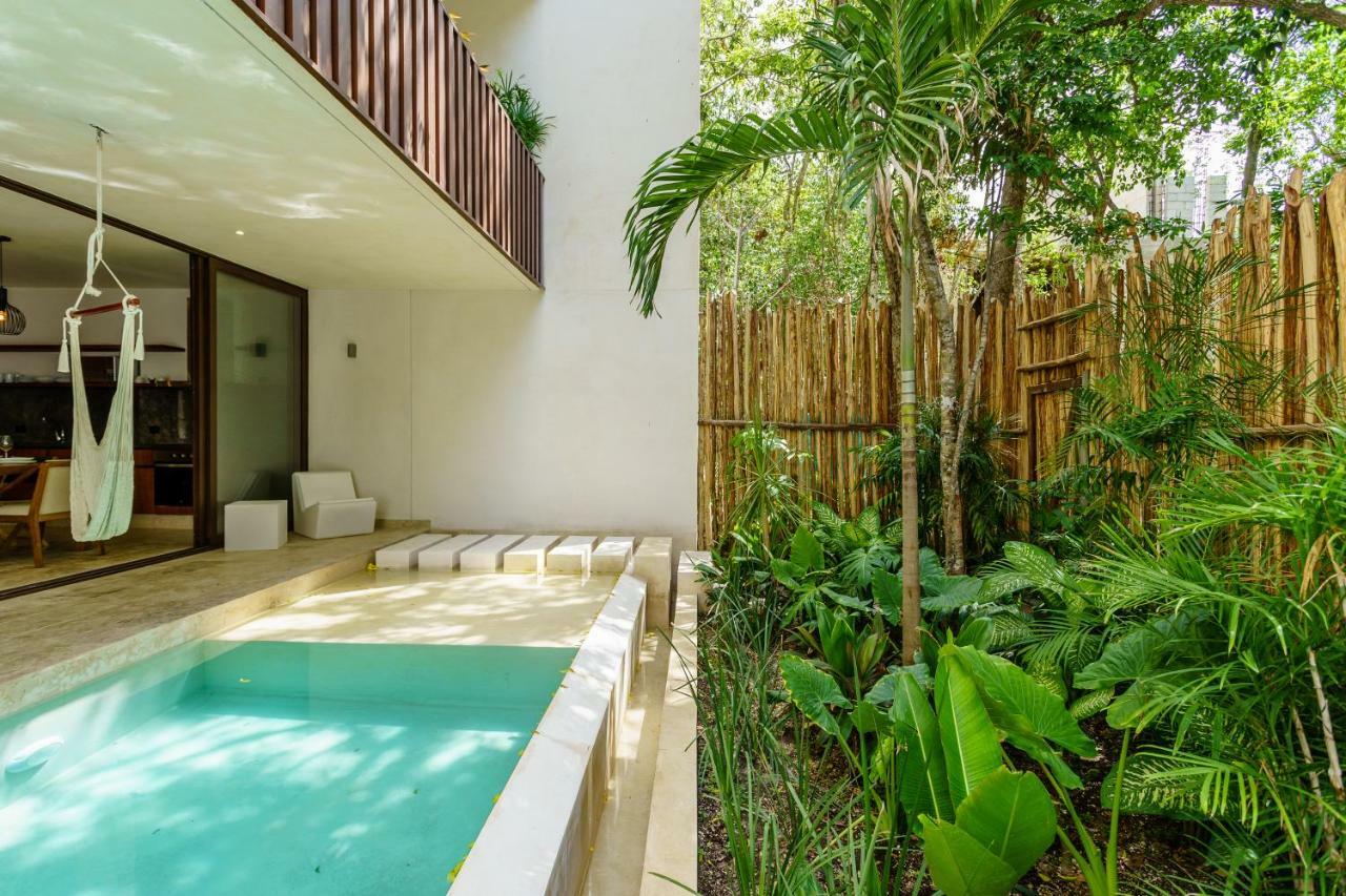 Jungle Luxury In Private Residential Area & Stunning Rooftop By Stella Rentals Tulum Esterno foto