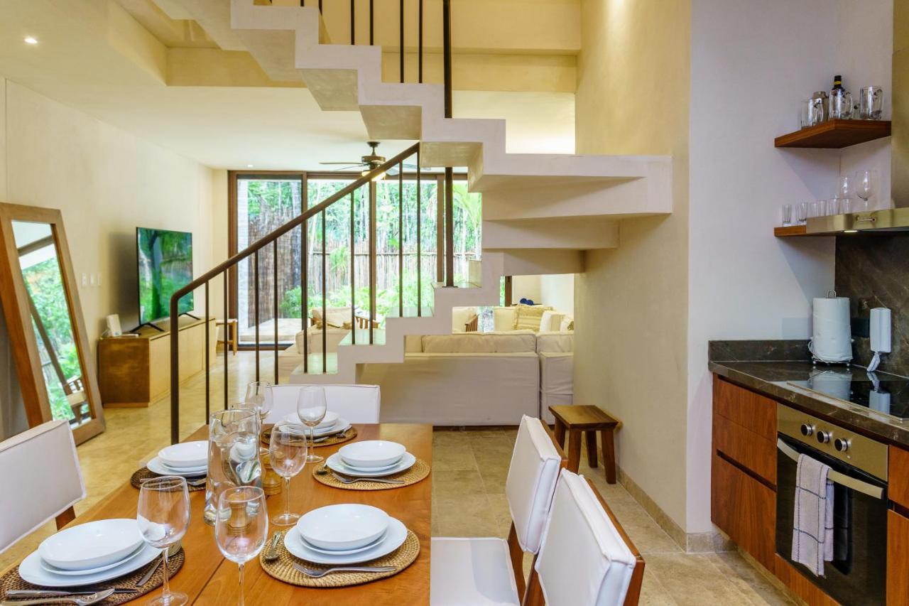 Jungle Luxury In Private Residential Area & Stunning Rooftop By Stella Rentals Tulum Esterno foto